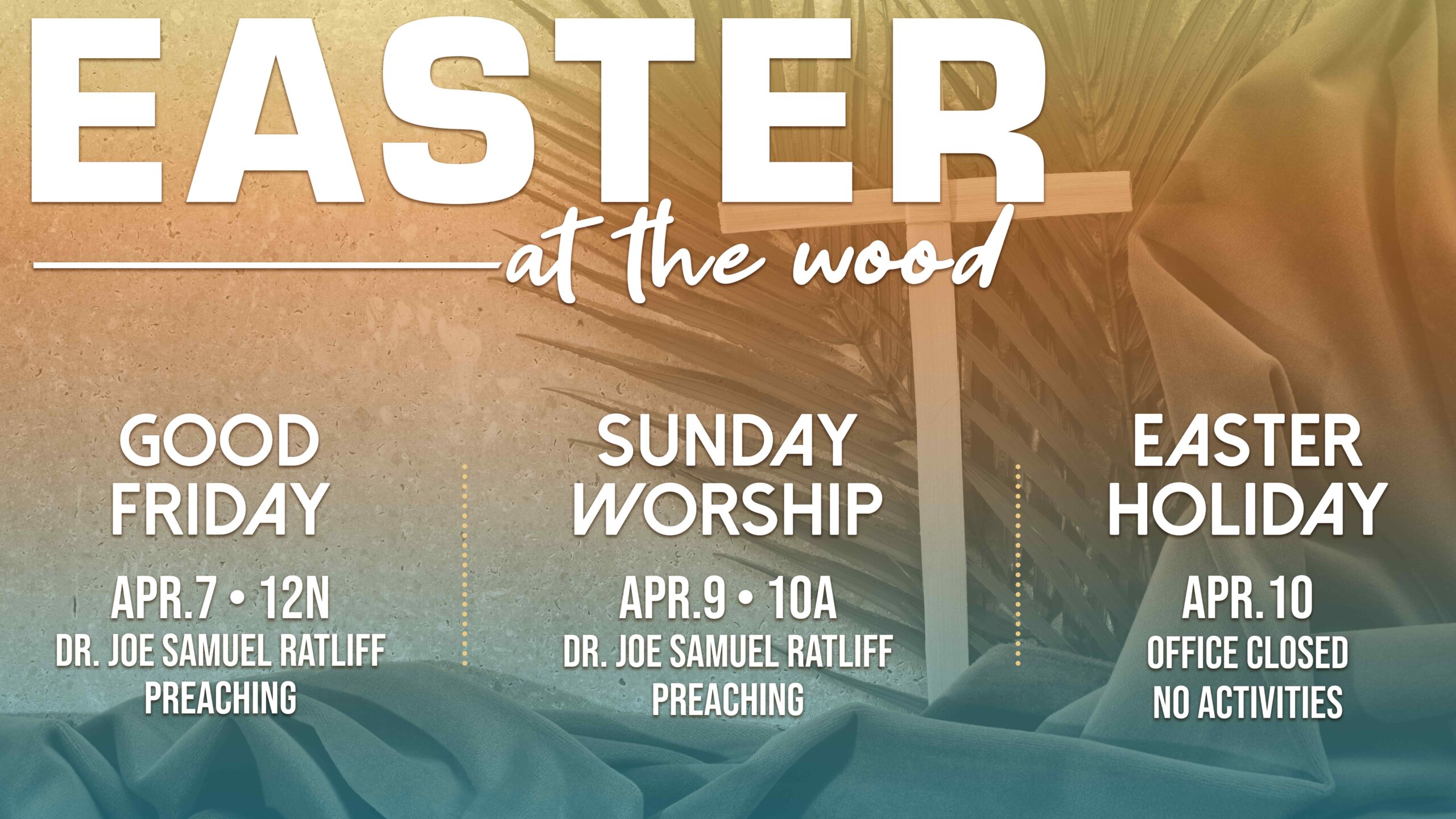 Easter at the Wood | Brentwood Baptist Church